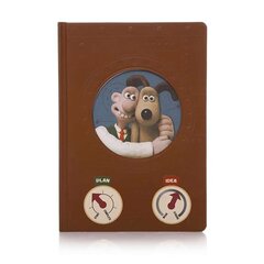 Блокнот Wallace & Gromit, А5 цена и информация | Тетради и бумажные товары | hansapost.ee