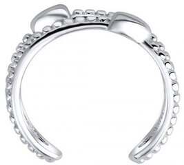 Silvego Серебряное кольцо на ногу с сердечками JJJTR0009 цена и информация | Кольца | hansapost.ee