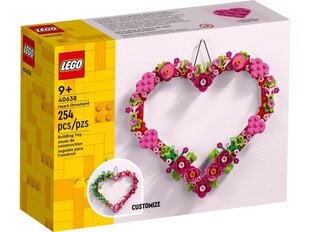 40638 LEGO® Heart Ornament, 254 д. цена и информация | Конструкторы и кубики | hansapost.ee