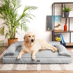 Непромокаемая лежанка для собак Doggy Champion, разные размеры, светло-серый цвет цена и информация | Лежаки, домики | hansapost.ee