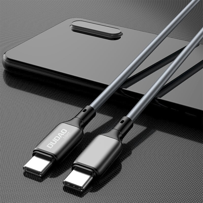 Dudao PD USB Type C - USB Type C, 1 m hind ja info | Mobiiltelefonide kaablid | hansapost.ee