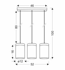 Candellux laevalgusti Wels hind ja info | Laelambid | hansapost.ee