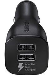 Samsung Fast Charge Dual MircoUSB Car Charger LN920BB Black hind ja info | Laadijad mobiiltelefonidele | hansapost.ee