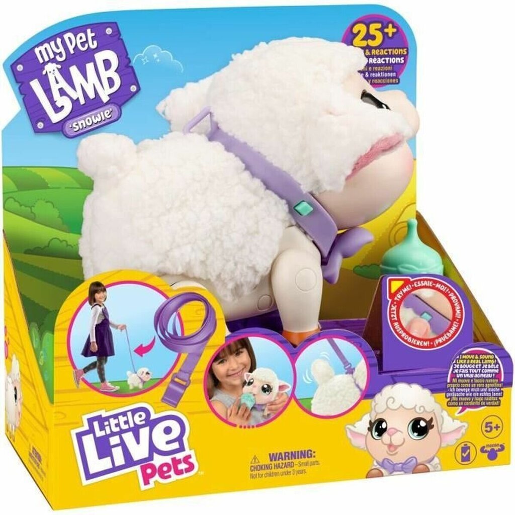 Interaktiivne mänguasi Moose Toys My Pet Lamb My Pet Lamb цена и информация | Mänguasjad tüdrukutele | hansapost.ee