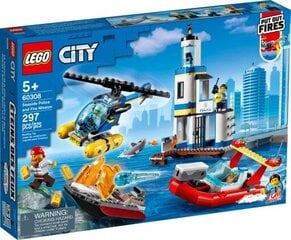 60308 LEGO® City rannikupolitsei ja tuletõrje aktsioon hind ja info | Klotsid ja konstruktorid | hansapost.ee