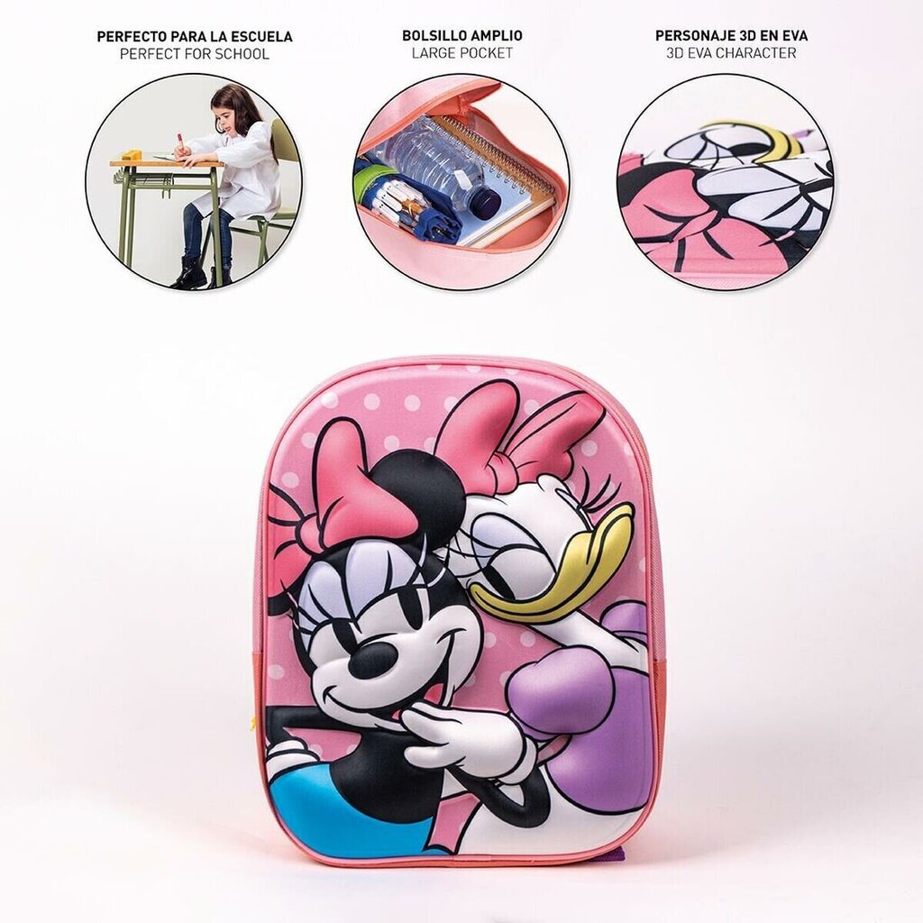 Kooliseljakott Minnie Mouse, roosa hind ja info | Koolikotid ja seljakotid | hansapost.ee
