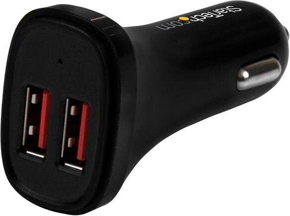 STARTECH 2x USB Car Charger 24W / 4.8A цена и информация | Laadijad mobiiltelefonidele | hansapost.ee