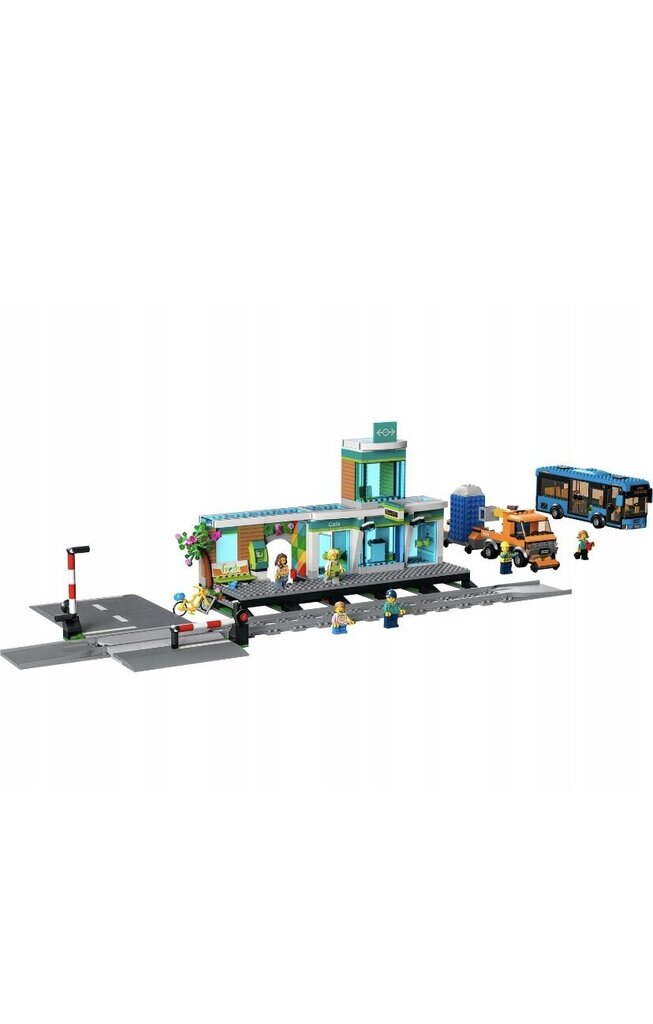 60335 Lego City raudteejaam hind ja info | Klotsid ja konstruktorid | hansapost.ee
