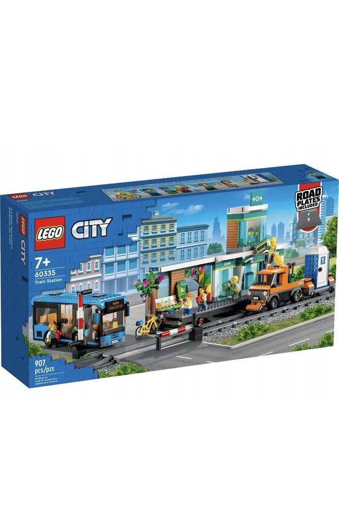 60335 Lego City raudteejaam hind ja info | Klotsid ja konstruktorid | hansapost.ee