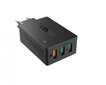 Laadija Aukey LLTSEU65482, 3 x USB 3.0, must hind ja info | Laadijad mobiiltelefonidele | hansapost.ee