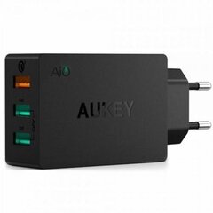 Зарядное устройство Aukey LLTSEU65482, 3 x USB 3.0 цена и информация | Зарядные устройства для телефонов | hansapost.ee