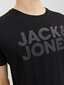 T-särk meestele Jack & Jones 12151955*01, 5715424111823, must hind ja info | T-särgid meestele | hansapost.ee