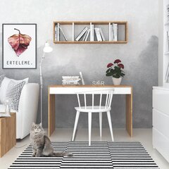 Товар с повреждением. Письменный стол Kalune Design Ertel, коричневый/белый цена и информация | Kalune Design Аутлет | hansapost.ee