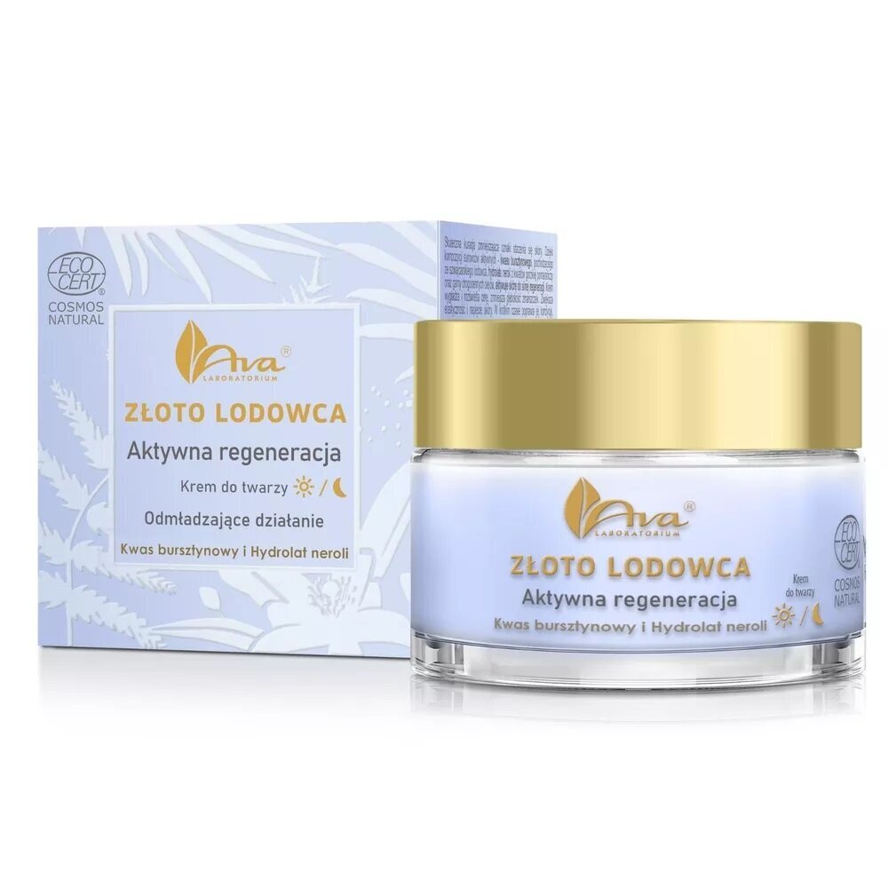 Näokreem AVA Laboratorium Złoto Lodowca Face Cream, 50 ml hind ja info | Näokreemid | hansapost.ee