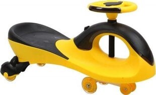 Laste tõukeauto Hot Hit, kollane/must hind ja info | Beebide mänguasjad | hansapost.ee