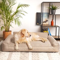 Лежак для домашних животных Doggy Glamour, разные размеры, коричневый цвет цена и информация | Лежаки, домики | hansapost.ee