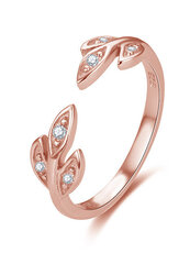 Очаровательное бронзовое кольцо с цирконами Beneto AGG474-RG цена и информация | Кольцо | hansapost.ee