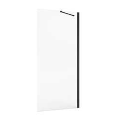 Dušisein Mesina Black W-90 price and information | Shower walls and shower doors | hansapost.ee