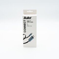 Bullet kaabel Type C - HDMI 4K 60Hz, 1m hind ja info | Bullet Kodumasinad | hansapost.ee