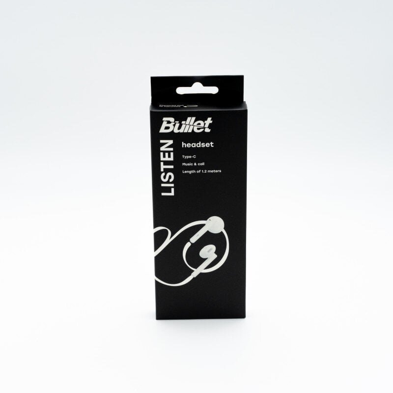 Bullet Type C ühendusega kõrvaklapid цена и информация | Kõrvaklapid | hansapost.ee