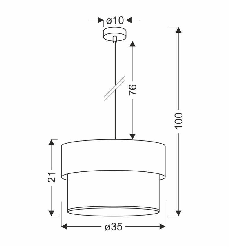 Candellux rippvalgusti Fornero hind ja info | Rippvalgustid | hansapost.ee