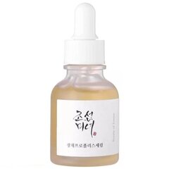 Осветляющая сыворотка с прополисом Beauty Of Joseon Glow Serum: Propolis + Niacinamide, 30 мл цена и информация | Сыворотки для лица, масла | hansapost.ee