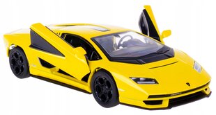 Игрушечная машинка KinSmart, Lamborghini Countach LPI 800-4, жёлтый цвет цена и информация | Игрушки для мальчиков | hansapost.ee
