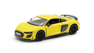 Mänguauto KinSmart, 2020 Audi R8 Coupé, kollane hind ja info | Mänguasjad poistele | hansapost.ee