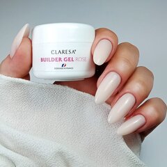 Küünte geel Claresa Builder Gel Rose, 25 g hind ja info | Küünelakid ja küünelakieemaldajad | hansapost.ee