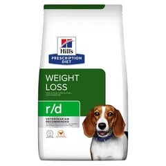 Hills Prescription Diet r/d для взрослых собак с избыточным весом с курицей, 10 кг цена и информация | Сухой корм для собак | hansapost.ee