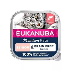 Eukanuba Grain Free Senior lõhega, vanematele kassidele, 10 kg hind ja info | Kassikonservid | hansapost.ee