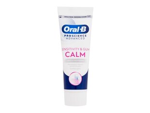 Hambapasta Oral-B Professional Sensitivity & Gum Calm, tundlikele hammastele, 75 ml hind ja info | Hambaharjad, hampapastad ja suuloputusvedelikud | hansapost.ee