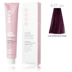 Juuksevärv MilkShake Smoothies Semi Permanent Color, 5.77 Light Chestnut Intense Violet, 100 ml hind ja info | Juuksevärvid | hansapost.ee