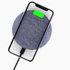 Беспроводная зарядка Devia Allen V2 micro USB FastCharge 10w, серый цена и информация | Зарядные устройства для телефонов | hansapost.ee