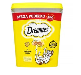 Dreamies Mega Box kassidele juustuga, 2x350 g hind ja info | Dreamies Lemmikloomatarbed | hansapost.ee