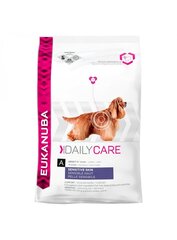 Eukanuba Daily Care Sensitive Skin nahatundlikkusele kalduvatele koertele, 2,3 kg hind ja info | Koerte kuivtoit ja krõbinad | hansapost.ee