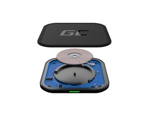 GREEN CELL QIG AirJuice Wireless Charger hind ja info | Green Cell Mobiiltelefonid, fotokaamerad, nutiseadmed | hansapost.ee