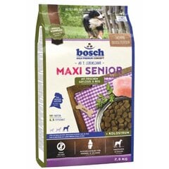 Bosch Maxi Senior для пожилых собак крупных пород с птицей и рисом, 2,5 кг цена и информация | Сухой корм для собак | hansapost.ee