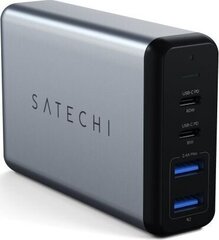 Vooluadapter Satechi 75W 2x USB-C ja 2x USB-A hind ja info | Laadijad mobiiltelefonidele | hansapost.ee
