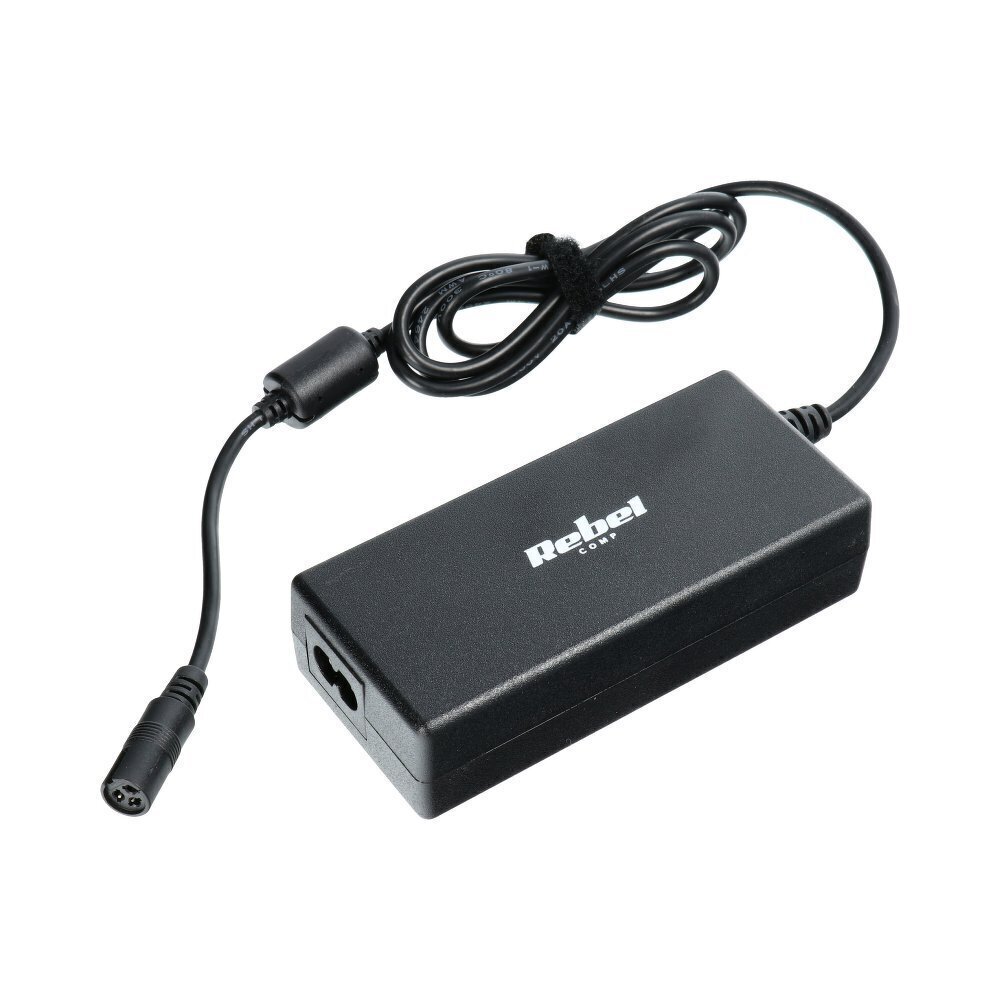 Laadija, universaalne REBEL for Notebook/Laptop 65W/18-20V, must цена и информация | Sülearvuti laadijad | hansapost.ee