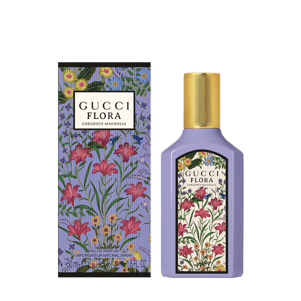 Parfüümvesi Gucci Flora Gorgeous Magnolia EDP naistele, 50 ml price and information | Parfüümid naistele | hansapost.ee