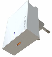 Сетевое зарядное устройство Swissten Premium 45W USB-C PD 3.0: 5V / 3A / 9V / 2A, 12V / 1.5A, белое цена и информация | Зарядные устройства для телефонов | hansapost.ee
