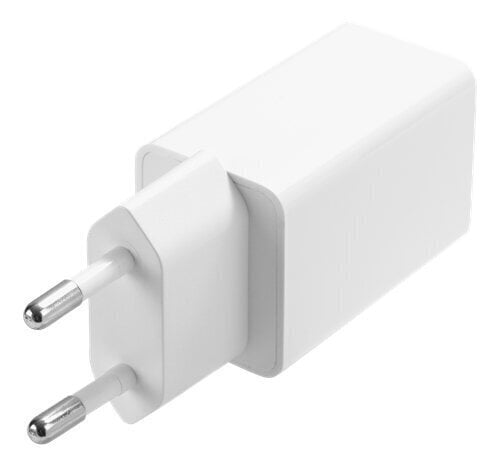 Deltaco USB-AC174, 2x USB-A, 2.4 A цена и информация | Laadijad mobiiltelefonidele | hansapost.ee