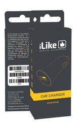 ILike Car Charger ICC01 цена и информация | Зарядные устройства для телефонов | hansapost.ee