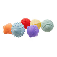 Набор сенсорных мячиков Akuku, 6 шт. цена и информация | Игрушки для малышей | hansapost.ee