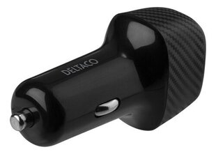 Deltaco USBC-CAR120 цена и информация | Зарядные устройства для телефонов | hansapost.ee