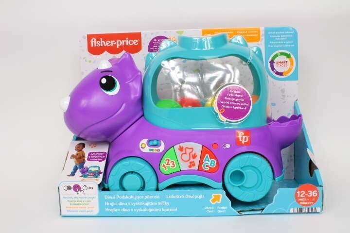 Põrkuvad pallid Fisher Price dinosaurus цена и информация | Arendavad laste mänguasjad | hansapost.ee