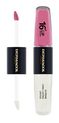 Huulepulk Dermacol 16H Lip Colour 2in1 16, 8 ml hind ja info | Huulekosmeetika | hansapost.ee