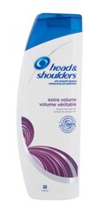 Volüümi andev šampoon Head & Shoulders Extra Volume, 400 ml hind ja info | Šampoonid | hansapost.ee