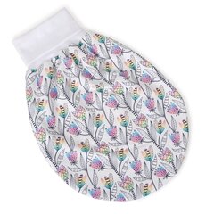 Спальный мешок для малыша CebaBaby, белый цвет, 0+ месяцев цена и информация | Детские подушки, конверты, спальники | hansapost.ee